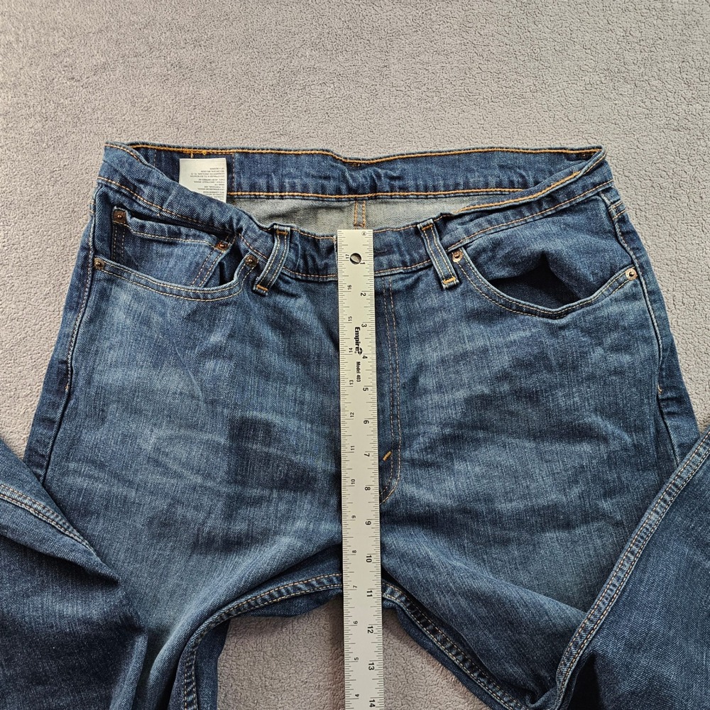 Levi's 511 Jeans Men's 36x30 Blue Denim Red Tab Streetwear Festival Straight Leg - Picture 5 of 15